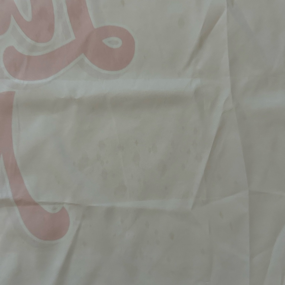 Pink Lettered Tapestry - Picture 6 of 7